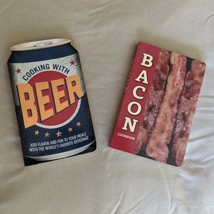 🍺🥓MAKE OFFER!🍺🥓 Beer & Bacon Cookbooks!🍺🥓